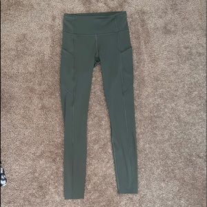 Green Lulu Lemon Leggings